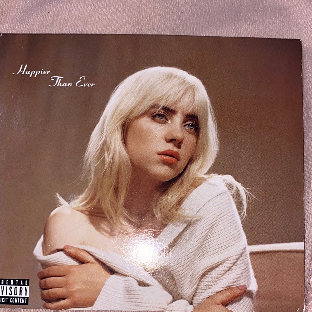 billie eilish happier than ever cd